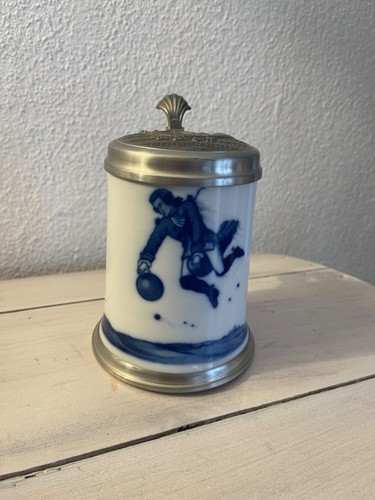 Röders zinnkrug porzellan - zinnkrug,