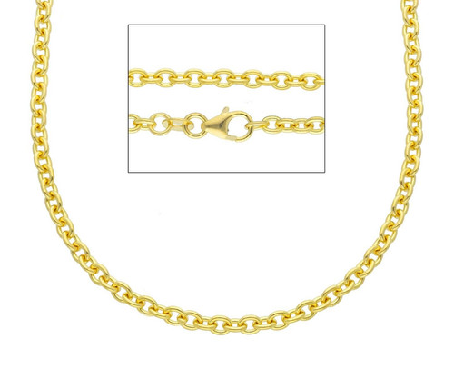 Goldkette 18k gelbgold - goldkette,