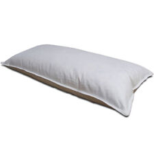 Federkissen in 40x80 cm 100% Federn weiße neue Gänsefedern Kopf-Kissen waschbar