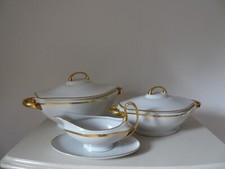 Porzellanterrinen + Sauciere