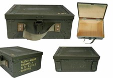 Schwedischer Armee Transportkoffer Holzkiste Werkzeugbox Lagerkiste Geschenkebox