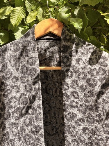 Blazer jacke mantel - jacke, leopard