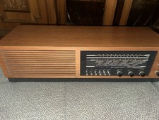 Wega 140 Röhrenradio, 1967, Massivwalnuss