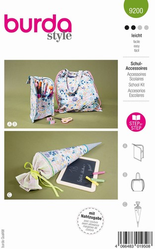 Schnittmuster schul set - schnittmuster, schul-set