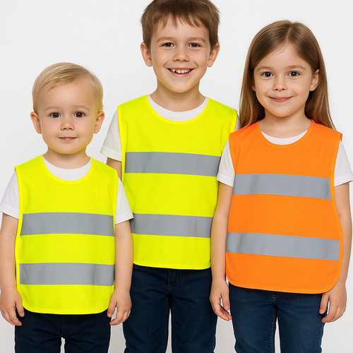 Warnweste für kinder - kinder, poncho