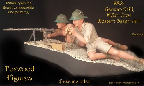 German dak mg34 crew 1941 - crew,