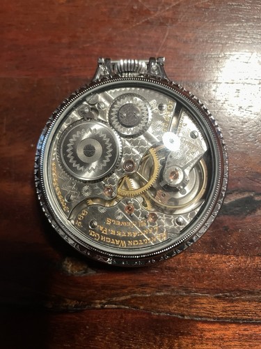 Hamilton 992 taschenuhr - hamilton,