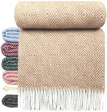 Wolldecke 100% Schurwolle