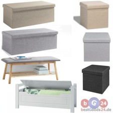 Faltbare Sitzbank Sitztruhe