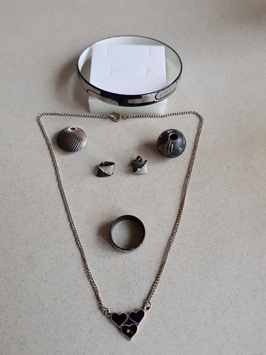Konvolut schmuck silber - konvolut, und