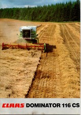 Verkaufsprospekt Claas Dominator 116 CS