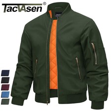 Mens Casual Windproof Bomber