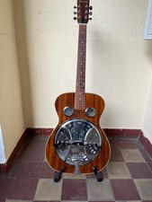 Suzuki Resonator Gitarre, Japan 70er Jahre mit Pickup