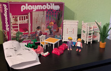 PLAYMOBIL SET 5312, KINDERZIMMER, ROSA SERIE, NOSTALGIE, EISENBAHN FEHLT, 1995