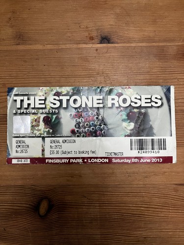 The stone roses finsbury - stone,