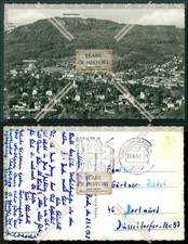 Orig. AK Baden-Baden Panorama