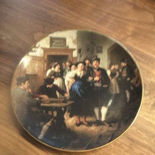 Lilien porzellan sammelteller - lilien,