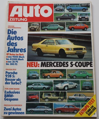 Auto zeitung 1979 portrait - zeitung, 1/1979