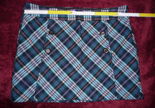 Damen - Esprit-  Mini Rock - Wollrock - Gr. 42 - kariert - karo - mehrfarbig