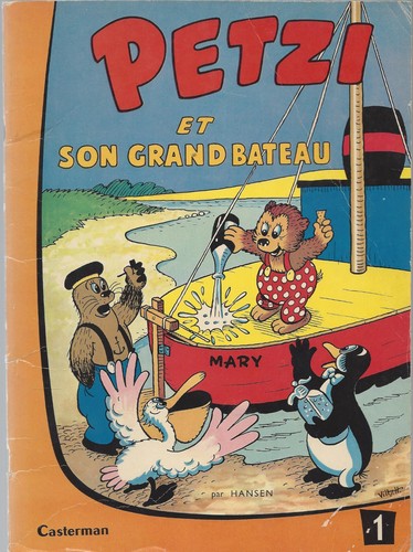 Petzi son grand batea - petzi,