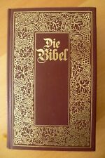 Die Bibel mit Kupferstichen von Matthaeus Merian und Goldschnitt