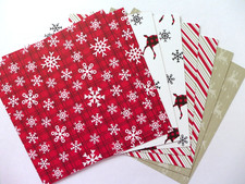 8 Blatt Stampin Up DSP "Weihnachtliche Prints" - 15,2x15,2cmx/6x6inch - REST