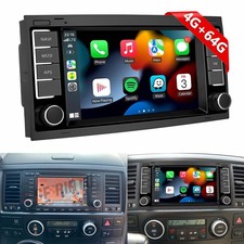 Für VW T5 Transporter 2004-2009 Android 15 Autoradio Carplay GPS RDS Navi 4G+64G