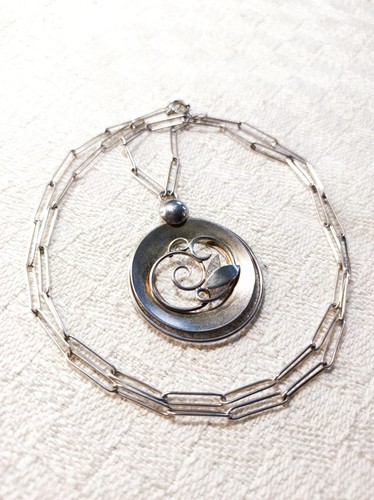 Art déco silber anhänger mit - anhänger,