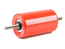 Tragrolle Ø 88,9 mm Förderbandrolle RL 150 mm Stahl Transportrolle Förderrolle