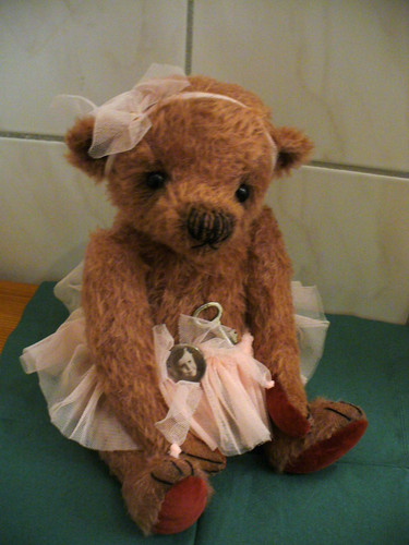 Süßer künstlerteddy stupsi - süßer,