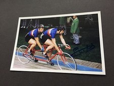 PIERRE TRENTIN  OLYMPIASIEGER 1968 Tandem signed Photo 10x15 Autogramm 
