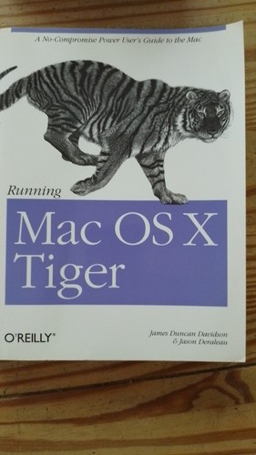 Running mac tiger - tiger, a
