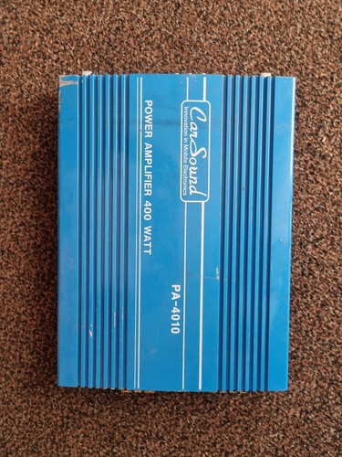Endstufe amplifier carsound - amplifier,
