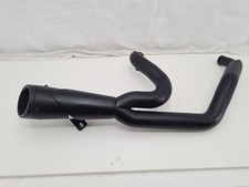 Harley-Davidson Softail Universal M8 Abgasanlage/ Auspuff 2-INTO-1 SHORTY schwar