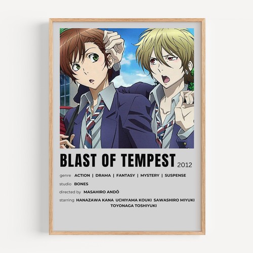Blast tempest anime - of, 3
