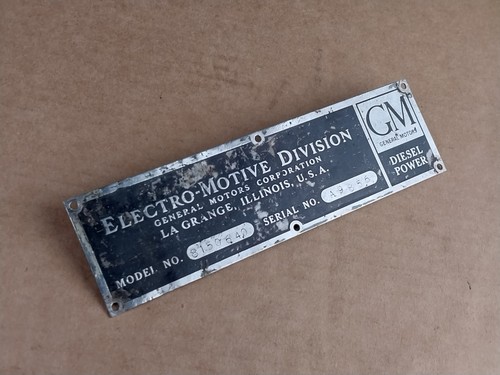 Builder plate gm - builder’s,