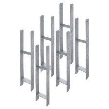6x H-Anker Pfostenträger 600
