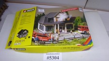 Noch 56507.  H0 Bausatz Brennendes Freudenhaus, Sound, ohne Figuren, OVP -#5304
