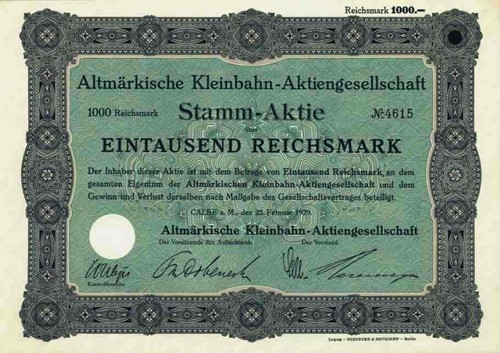 Altmärkische kleinbahn - altmärkische,