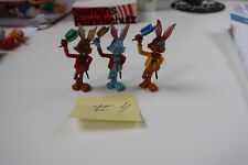 3 verschiedene Bugs Bunny  Sammelfiguren 70er Jahre #4