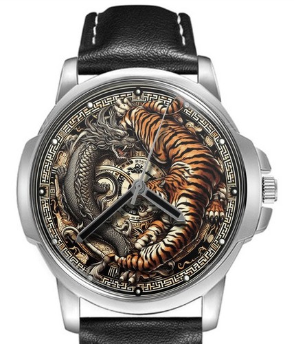 Kampf tiger und schlange - tiger,