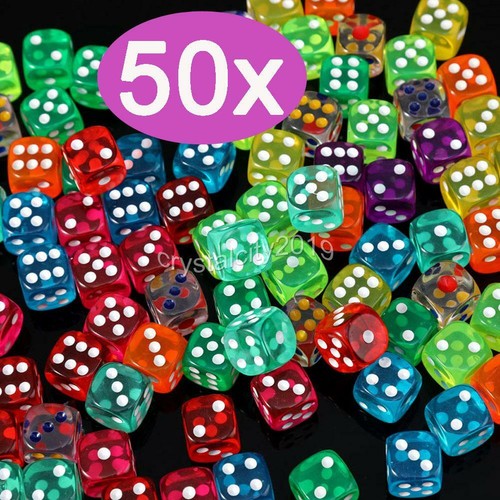 Stück spiel würfelset - 50,