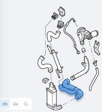 0382V7 TURBOLADER-DRUCKROHR /