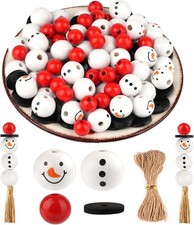 Holzperlen Set - 120 Stück