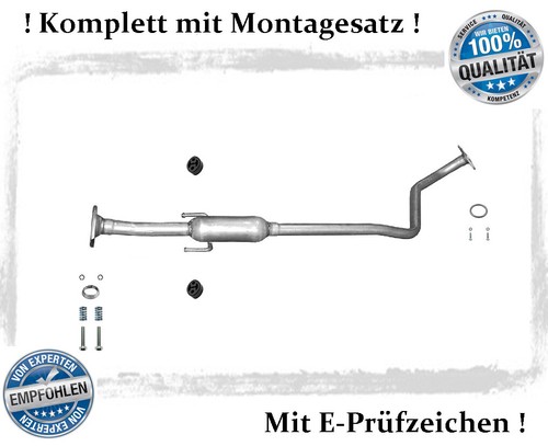 Mittelschalldämpfer für