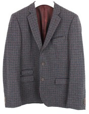 Magee 1866 Dillon T2 Otp Trend Ess Blazer Herren (UK) 42 Tweed Wolle Hundezahn