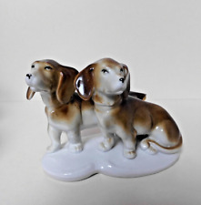 Porzellanfigur Dackel /