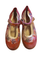 Superfit Halbschuhe Lederschuhe Ballerina Mädchen Rosa Weiß Größe 35