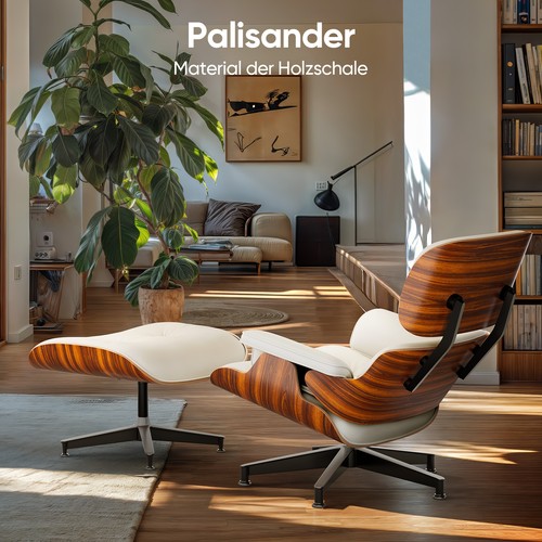 Klassischer lounge chair mit - klassischer,