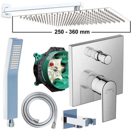 Hansgrohe duscharmatur vernis - duscharmatur,